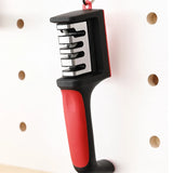 3-Stage Kitchen Knife Sharpener – Non-Slip Base.