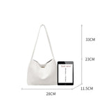 FOXER Women’s Small Designer Shoulder Bag – Soft PU Luxury Underarm Tote with Large Capacity