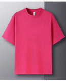 Premium 100% Cotton Summer Men's T-Shirt - Breathable Tee