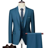 Men's 3-piece suit, formal attire for wedding or party