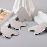 Stainless Steel Gua Sha – Facial Massage Tool for Beauty and Skin Renewal! ✨💎