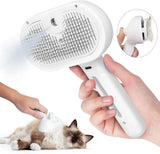2-in-1 Pet Comb with Spray – Hair Remover + Water Mist for Stress-Free Grooming! ✨🐾