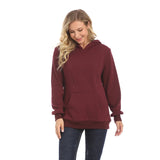 3XL Nursing Maternity Hoodie – Fleece & Front Zipper