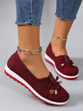 Women’s Summer Breathable Mesh Flats – Casual Sneakers