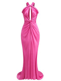 🔥 Sexy long dress with asymmetrical straps – bold, elegant and unforgettable