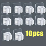 Wall-Mounted Mop and Broom Holder - Waterproof Storage Organizer with Hooks