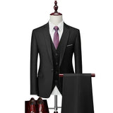 Men's 3-piece suit, formal attire for wedding or party