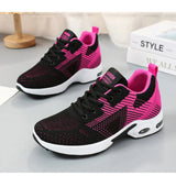 Women's Running Shoes - Breathable Casual Sneakers with Air Cushioning Sole