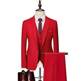 Men's 3-piece suit, formal attire for wedding or party