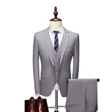 Men's 3-piece suit, formal attire for wedding or party
