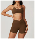 Women's Yoga Set – Crop Top & Leggings Activewear