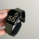 ⌚ Pulseira magnética para Apple Watch – Compatível com Series 10, SE, 9, 8, 7, 6, Ultra 2