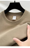 Premium 100% Cotton Summer Men's T-Shirt - Breathable Tee
