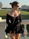Absobe Mini Dress – Elegance Meets Edge