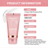 Korean Deep Collagen Peel-Off Mask – Anti-Wrinkle, Lifting & Overnight Skin Care for Women
