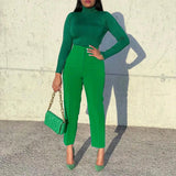 Elegant High-Waisted Work Pants for Women – Sleek, Professional & Comfortable