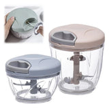 Manual Garlic and Vegetable Chopper - Manual Food Processor