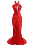 🔥 Sexy long dress with asymmetrical straps – bold, elegant and unforgettable