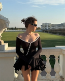 Absobe Mini Dress – Elegance Meets Edge