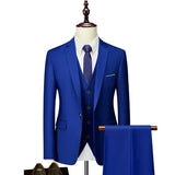 Men's 3-piece suit, formal attire for wedding or party