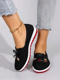 Women’s Summer Breathable Mesh Flats – Casual Sneakers