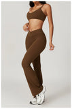 Women's Yoga Set – Crop Top & Leggings Activewear