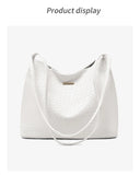 FOXER Women’s Small Designer Shoulder Bag – Soft PU Luxury Underarm Tote with Large Capacity
