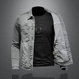 Men's denim jacket autumn/winter casual cotton workwear