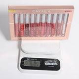 Set of 10 CAKAILA nude matte liquid lipsticks – Luxury Nude Collection 💋