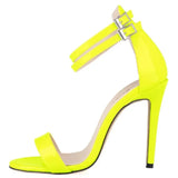 Women’s Summer High Heel Sandals – Classic Buckle Design, Elegant Fairy Style for Prom & Wedding