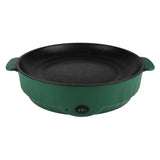 Non-stick electric multicooker frying pan for barbecue, meat, fish and omelets