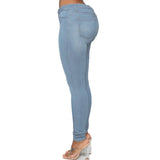 Sexy Women’s Butt-Lifting Skinny Jeans – Pencil Fit Denim Trousers