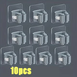 Wall-Mounted Mop and Broom Holder - Waterproof Storage Organizer with Hooks