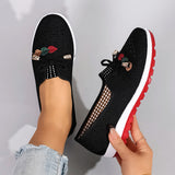 Women’s Summer Breathable Mesh Flats – Casual Sneakers