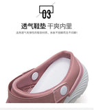Summer Women's Mesh Slip-On Slippers – Casual & Breathable Half Support Shoes