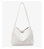 FOXER Women’s Small Designer Shoulder Bag – Soft PU Luxury Underarm Tote with Large Capacity