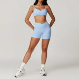 Women's Yoga Set – Crop Top & Leggings Activewear