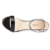 Women’s Summer High Heel Sandals – Classic Buckle Design, Elegant Fairy Style for Prom & Wedding