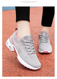 Women's Running Shoes - Breathable Casual Sneakers with Air Cushioning Sole