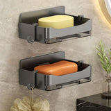 Wall-Mounted Soap Holder Without Drills – 2-in-1 Organizer 🧼