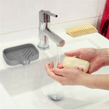 4-in-1 Silicone Faucet Mat and Kitchen Sink Tray