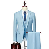 Men's 3-piece suit, formal attire for wedding or party