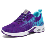Women's Running Shoes - Breathable Casual Sneakers with Air Cushioning Sole