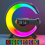 LED Smart Wake-Up Light – RGB Night Lamp with Wireless Speaker
