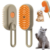 2-in-1 Pet Comb with Spray – Hair Remover + Water Mist for Stress-Free Grooming! ✨🐾