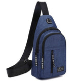 Men's Multifunctional Crossbody Bag - Shoulder, Chest and Crossbody Travel Bag