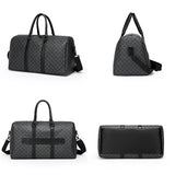 🧳 Large Men's Travel Bag – Classic Black for Shoulder and Hand