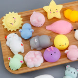 🐻 50 Mochi Plush Toys – Stress Relief Set for Kids