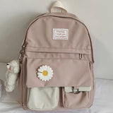 Kawaii Floral Backpack – Cute and Modern for School and Travel