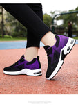Women's Running Shoes - Breathable Casual Sneakers with Air Cushioning Sole